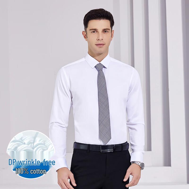 Trueman Premium Wrinkle-Free Cotton Business Shirt