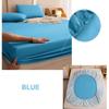Thick Bed Sheet, Waterproof Sheet, Soft, Urine Proofing, White, Gray, Black, Red, Blue, Green