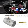 CNSPEED 2"/2.5"/3" MAF Mass Air Flow Sensor Mount Adapter Pipe Tube Flange Base For Nissan For Honda For Ford EPAA02G10K