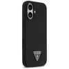 Guess Silicone Triangle Logo MagSafe Case for iPhone 17 Black