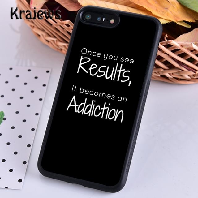 Krajews Gym Fitness Bodybuilding Phone Case Cover For iPhone 17 Air 16 15 14 Plus 11 12 13 Pro Max Plus Coque Fundas