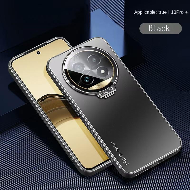 For Oppo Realme 13Pro+ 12Pro 12Pro+ Metal Phone Case, the Lens Is Fully Protected