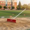 Long Jump Sand Rake Aluminum Alloy Toothed Edge Smoothing Board for Athletic,