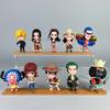 Pvc Piece One Model With Luffy Zoro And Boa Hancock Characters For Anime Fans