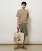 GENERALIDEA Man Temperature Cut Cool Classic Crew Neck Half Knit [Taupe] / Gf2Mkp022