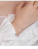 Cui Yan S925 Sterling Silver Korean Star & Moon Bracelet for Women - Elegant Daily Jewelry
