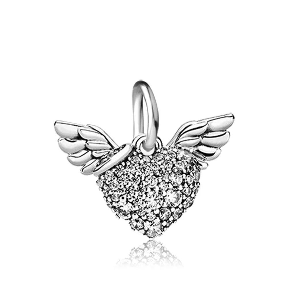 New S925 Silver Flag Balance Tower Charm Pendant for Bracelets Necklaces DIY Women Fine Jewelry Accessories