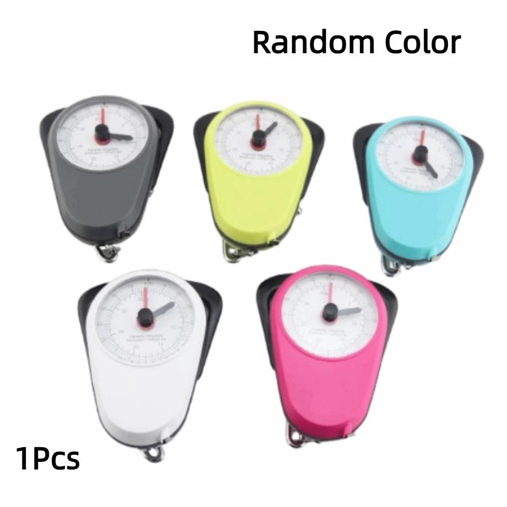 Compact Mini Hand Scale with Tape Measure Travel Weighing Scale Luggage Hanging Scale  Travel Use