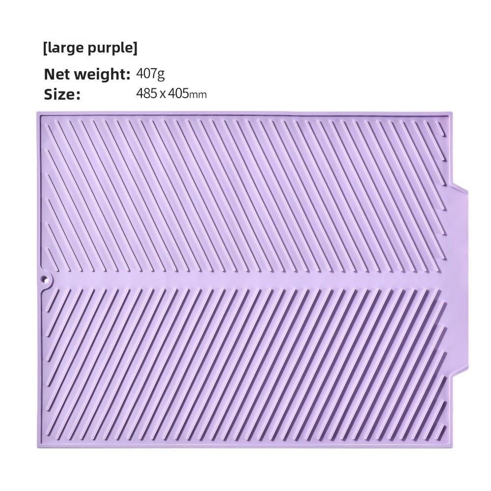 Silicone Kitchen Countertop Drip Pad With Nonslip Surface For Home Dining And Cooking