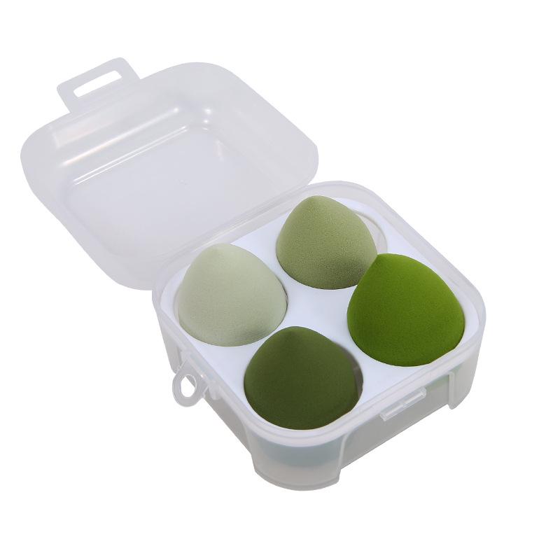 Egg-shaped Makeup Sponge Set – Multi-Pack, Non-Latex, Wet & Dry Use Teardrop Sponges