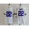 Vikings Team Football Jersey 22 Number Embroidered Rugby Shirt Adult Unisex