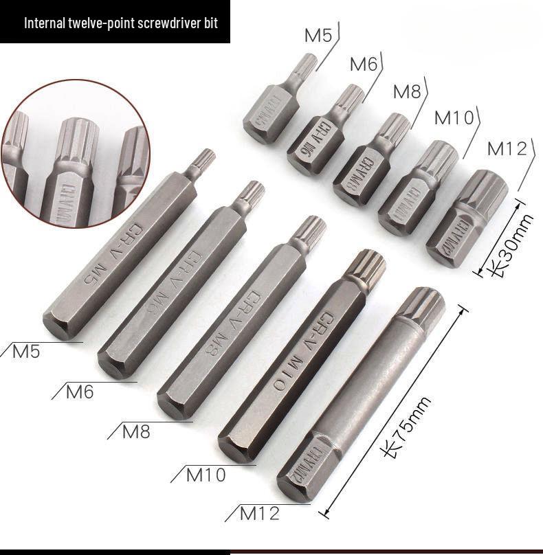 40-Piece Torx & Hex Star Bit Set for Auto Repair & Car Maintenance