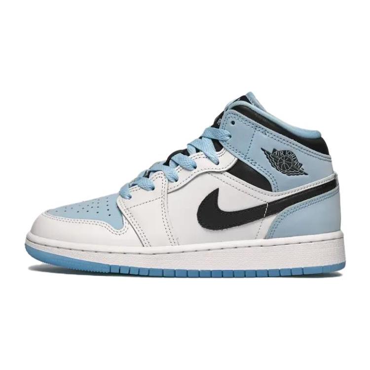 New Jordan 1 Mid SE Ice Blue 2023 GS
