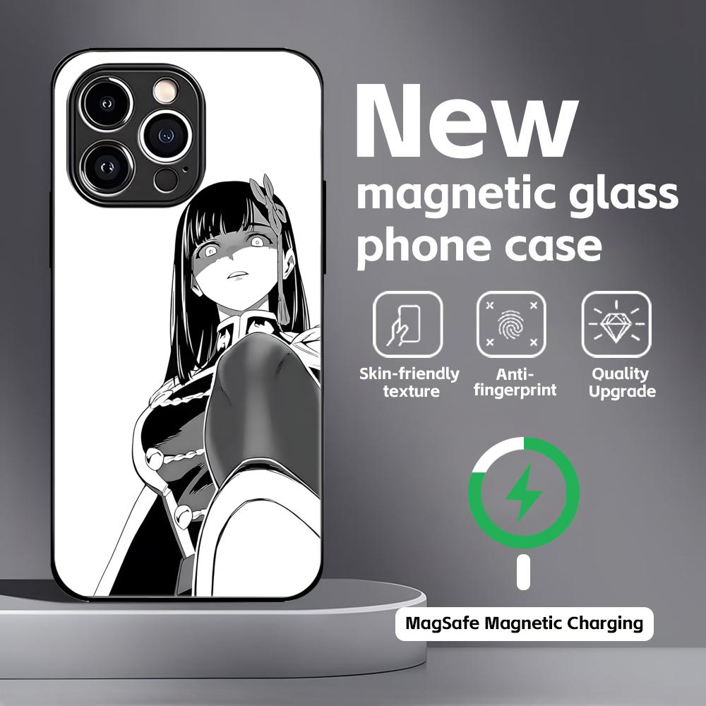 Chained Soldier Phone Case For iPhone17 16 15 14 13 12 11 X XR XS 8 Plus Mini Pro Max Glass Magnetic Case