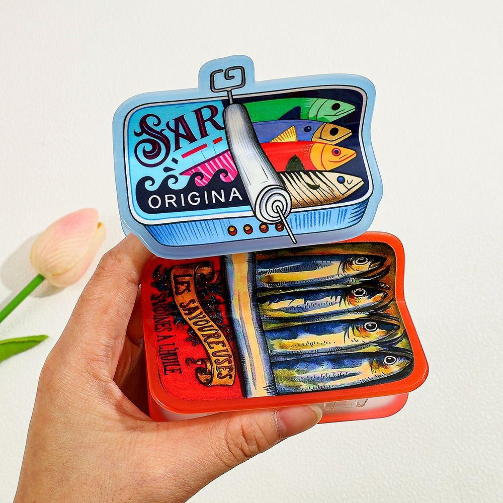 Cartoon Anime Sardine Hair Claw Acrylic Shark Hair Clip Novelty Fish Hairpin