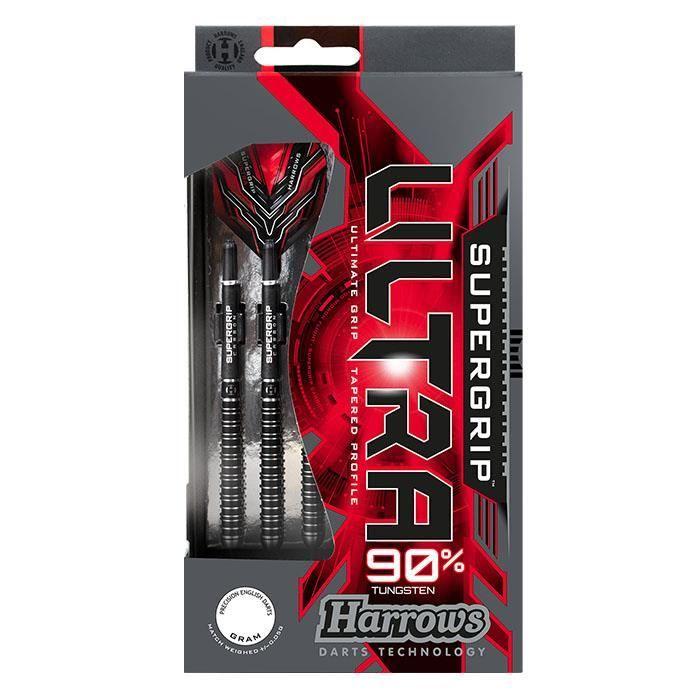 Fléchettes - Harrows - Supergrip Ultra - 90% Tungstène - 18g - Mixte