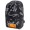 Li Ning X Artist DFT Collaboration Zipper Closure Wade Series Fabric Chest Bag Unisex Bags Black ABDR145-1