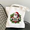 Christmas Handbag Multifunctional Large Capacity Fashion Shoulder Bag Student Canvas Bag