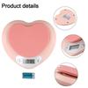 5kg Precision Pink Heart Shaped LCD Kitchen Scale Tare Function New Electronic