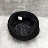 High-Density Wool Felt Flat Newsboy Cap - Warm and Stylish Beret with Imitation Irregular Design