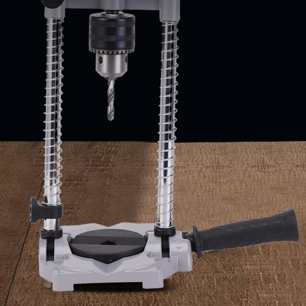 Angle Stand Multi Use Drill Press Stable Clamp Hand Holder for Workshop, Carpentry,