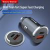 Newsmy 66W+PD36W Dual-Port Super Fast Car Charger