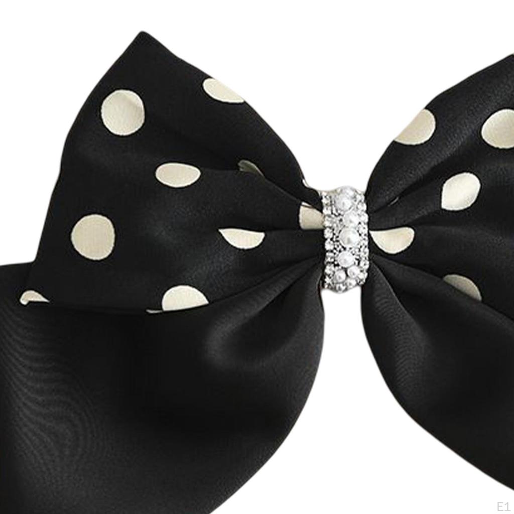 Hair with Dot Styling Clips Hairpins Exquisite Layered Hairgrips Headwear Bowknot Barrette for