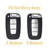 3 4 Buttons Tpu Car Key Case Cover For Hyundai Ix35 Sonata 8 For Kia Forte Rio 3 K2 K3 K5 Sportage Auto Key Chain Accessories