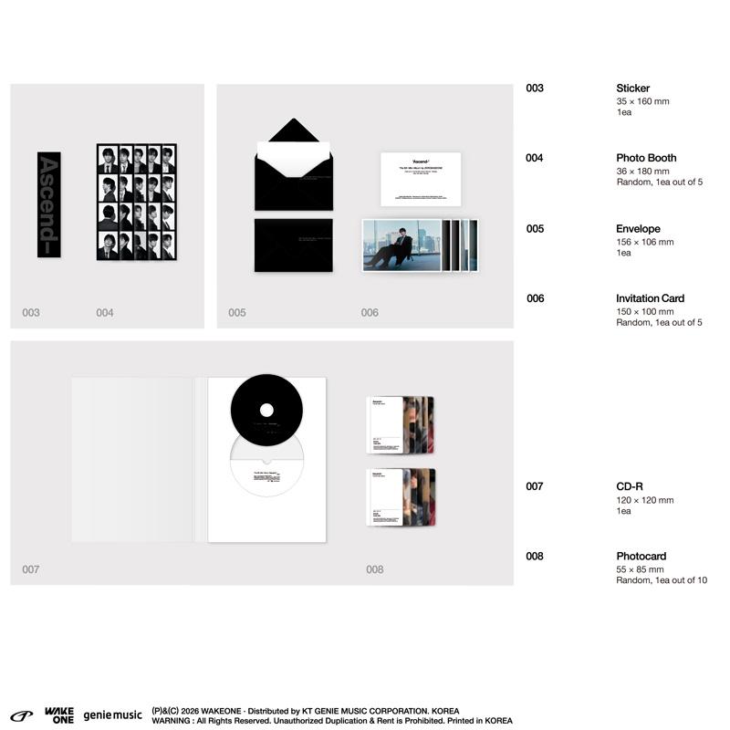 ZEROBASEONE – 6th Mini Album Ascend (Photobook Ver.)