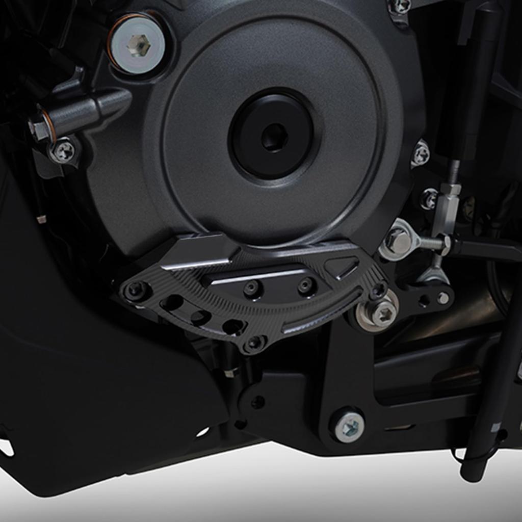 LEDISHUN Engine Cover Engine Slider Engine Guard for Suzuki 800DE 800 GSX-8S (2023-2024) GSX-8R (2024) V-Strom (2023-2024) V-Strom (2024) (Black)