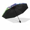 1pc Princess Tutu Outdoor Umbrella - Automatic Opening/Closing, Portable 3-Fold Design, 8-Bone Iron Frame, Perfect Gift for Fans, Travelers, Daily Use