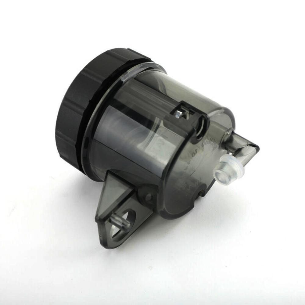 Motorcycle Oil Tank Cup Black Front Replacement Transparent Clear Black
