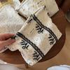 Elegant White Lace Makeup Bag Large Capacity Cosmetic Organizer Travel Toiletry Storage Pouch