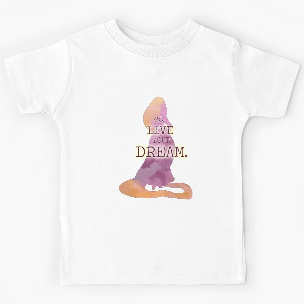 Princess Watercolor Quote Kids T-Shirt 170