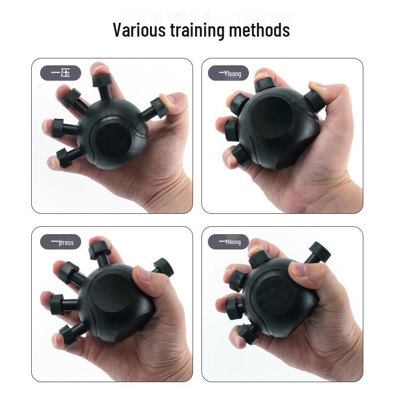Unisex Five-Finger Grip Strength Trainer: Cross-Border Decompression & Exercise Tool