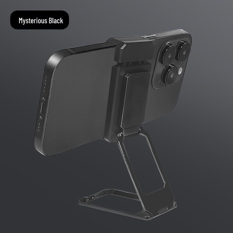 2025 Magnetic Phone Stand Holder - Zinc Alloy Ring Buckle Lazy Desktop Design