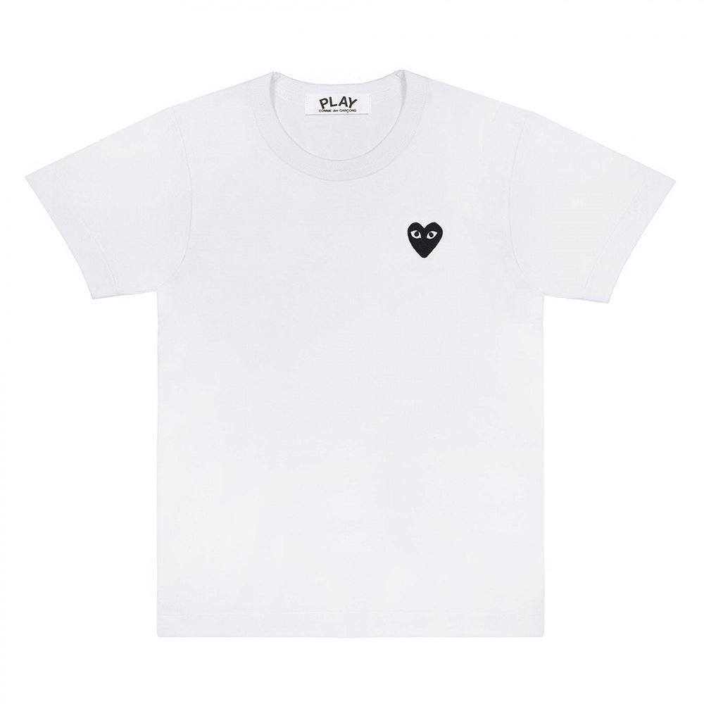 Cross-border American Trendy Brand Bestseller Heart-shaped Unisex 3D Printed Crew Neck Simple Casual Loose Short-sleeve T-shirt