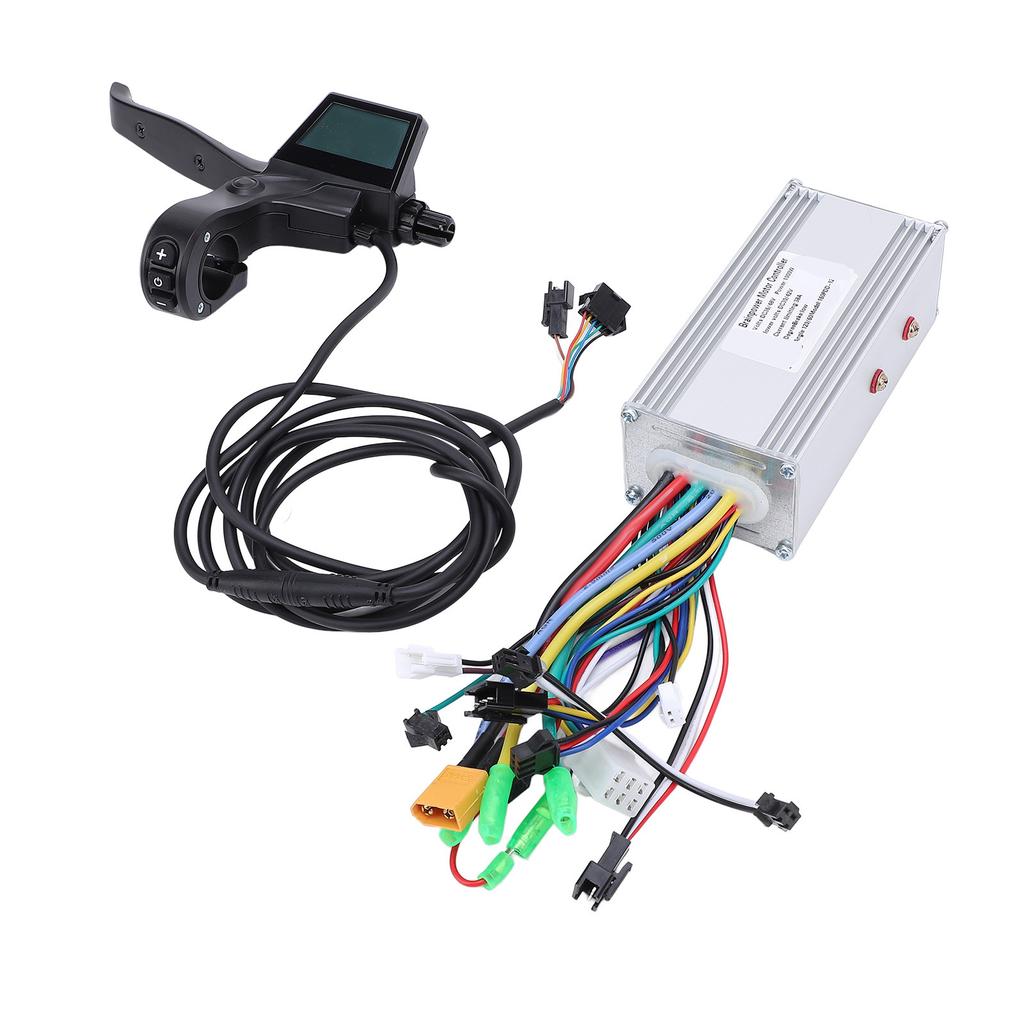 36V 48V 1000W 38A Electric Bike Brushless Controller 5540 160PDD Display Panel Brake Lever Bike Conversion Kit