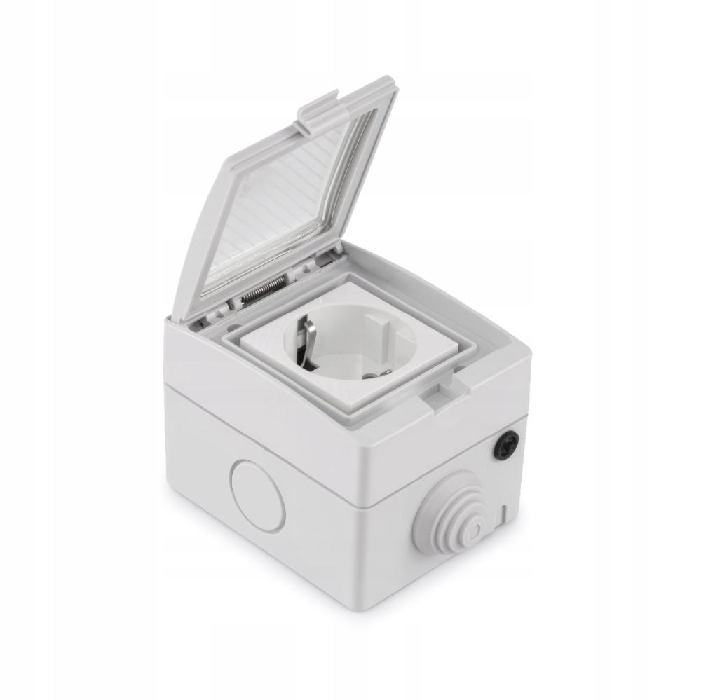 Intelligente Aufputz-Außensteckdose Wifi Tuya Ip55 16A 230V