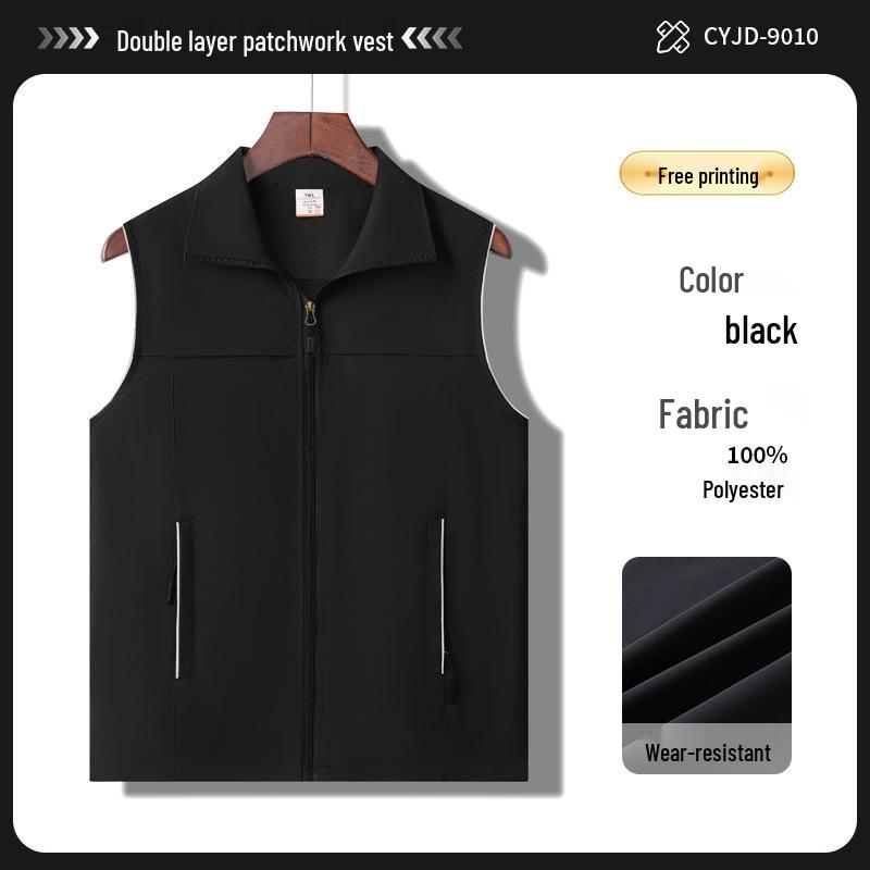 Customized Volunteer & Guide Vests with Logo for Supermarkets & Storage Activities