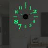 New Frameless Wall Clock Wall Mechanism Wall Decoration Digital Wall Clock DIY Home Silent Clock Living Room Office