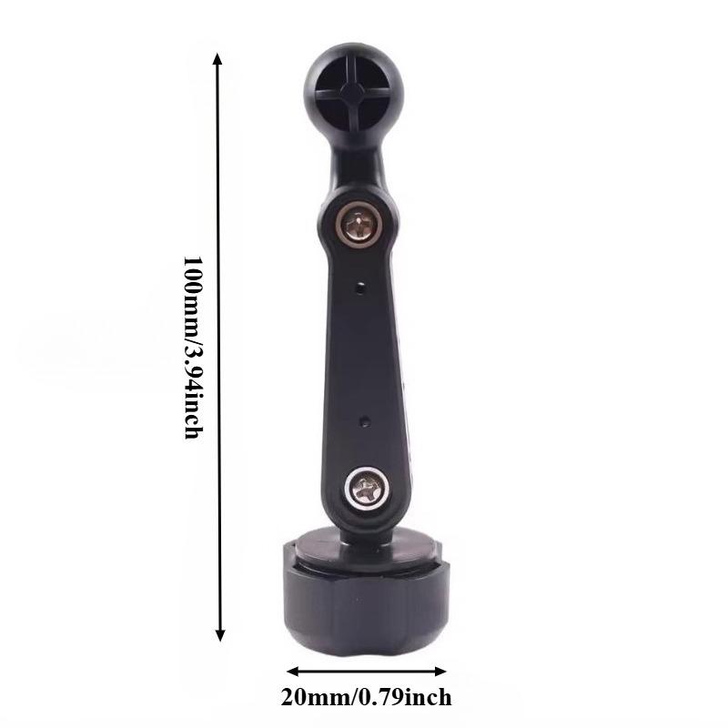 

1Pc 17mm Universal Ball Head Car Phone Holder Modification Accessories Extension Rod Air Outlet Display Adapter Extension Arm