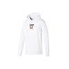 Sweatshirts Men's White Hooded Moderate Regular 596726-02