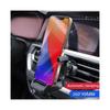 1pc Racing Seat Design Car Phone Holder Auto Air Vent Clip Mobile Phone Mount Stand Smartphone Phone Bracket GPS Support In Car for Iphone Samsung Mi