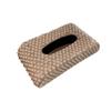 Luxury Pearl Rhinestone Car Tissue Box Desktop Holder Living Room Bathroom Multi-Use Stainless Steel