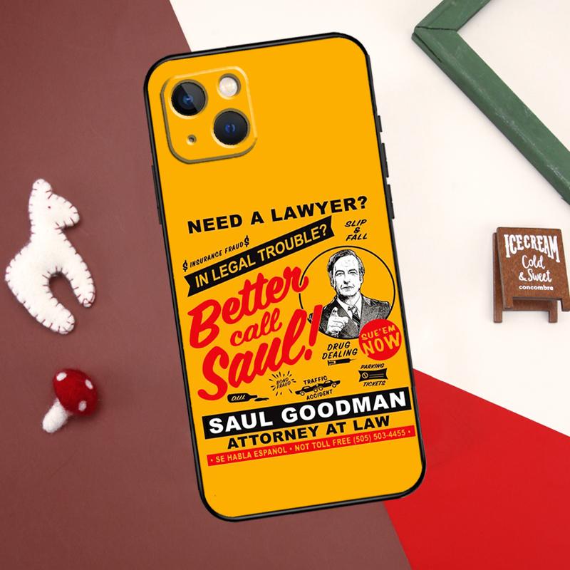 

Better Call Saul Phone Case For iPhone 16 11 12 13 14 15 Pro Max Mini Cover For iPhone 16 XR X XS Max Plus iPhone 13 mini