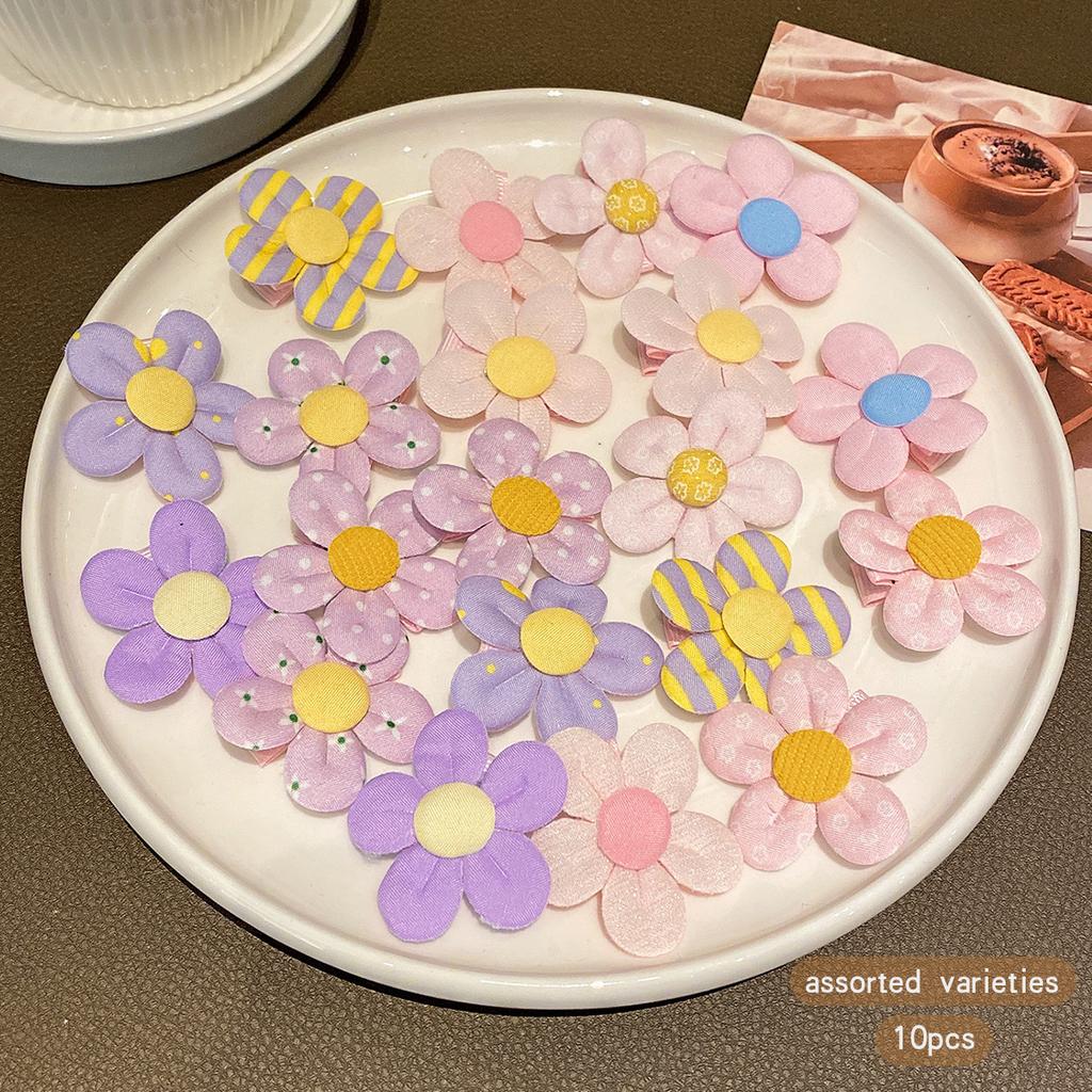 20 forcine colorate a forma di fiore, accessori per capelli dolci ed eleganti adatti all'uso quotidiano