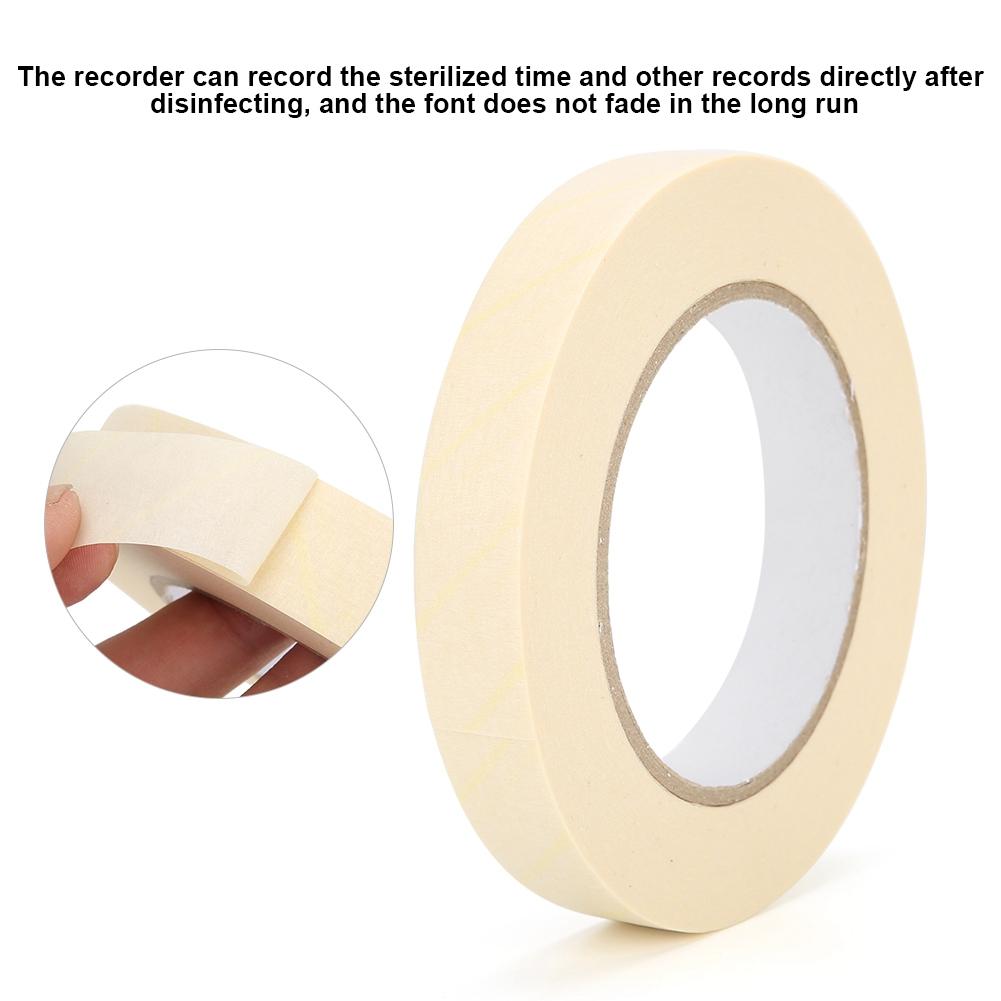 1.9 cm Width Autoclave Sterilization Indicator Tape Dental Clean Oral Care Supply