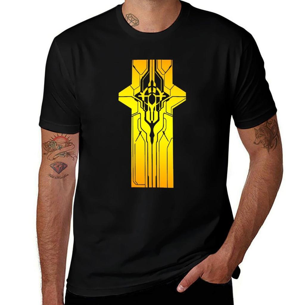 Xenosaga Zohar Gold Tshirt Sports Basic Short Sleeve Tshirt