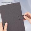 Deli A5 Leatherette Buckle Notebook - Blue